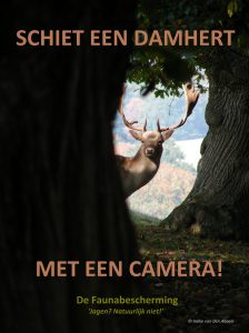 schiet een damhert... met de camera!, damherten actie van de faunabescherming