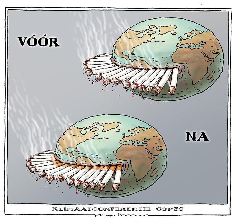 Image for the Tweet beginning: Zoek het verschil #klimaatconferentie #COP30