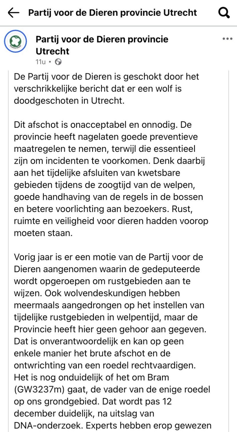 Image for the Tweet beginning: Partij voor de Dieren provincie
